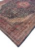 vintage blue wool hand knotted Rug - FoldShot vintage blue wool hand knotted Rug - FoldShot