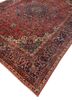 aalam red and orange wool hand knotted Rug - FoldShot aalam red and orange wool hand knotted Rug - FoldShot