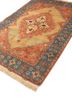 aalam gold wool hand knotted Rug - FoldShot aalam gold wool hand knotted Rug - FoldShot