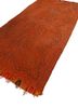 nayaab red and orange wool flat weaves Rug - FoldShot