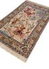 aalam ivory wool hand knotted Rug - FoldShot