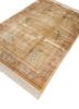 gulmarg gold silk hand knotted Rug - FoldShot