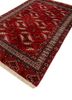 kiaan red and orange wool hand knotted Rug - FoldShot kiaan red and orange wool hand knotted Rug - FoldShot