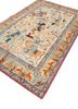 aalam ivory wool hand knotted Rug - FoldShot aalam ivory wool hand knotted Rug - FoldShot