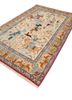 aalam ivory wool hand knotted Rug - FoldShot aalam ivory wool hand knotted Rug - FoldShot