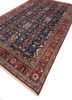 aalam blue wool hand knotted Rug - FoldShot aalam blue wool hand knotted Rug - FoldShot