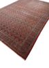 aalam red and orange wool hand knotted Rug - FoldShot aalam red and orange wool hand knotted Rug - FoldShot