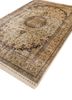 aalam gold wool hand knotted Rug - FoldShot