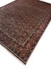 aalam red and orange wool hand knotted Rug - FoldShot aalam red and orange wool hand knotted Rug - FoldShot