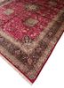 aalam red and orange wool hand knotted Rug - FoldShot aalam red and orange wool hand knotted Rug - FoldShot