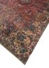 aalam red and orange wool hand knotted Rug - FoldShot