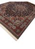 aalam blue wool hand knotted Rug - FoldShot aalam blue wool hand knotted Rug - FoldShot