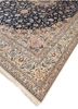 aalam beige and brown wool hand knotted Rug - FoldShot