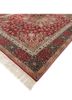 aalam red and orange wool hand knotted Rug - FoldShot aalam red and orange wool hand knotted Rug - FoldShot