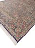 aalam blue wool hand knotted Rug - FoldShot aalam blue wool hand knotted Rug - FoldShot
