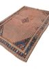 kiaan red and orange wool hand knotted Rug - FoldShot kiaan red and orange wool hand knotted Rug - FoldShot