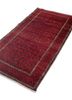 kiaan red and orange wool hand knotted Rug - FoldShot kiaan red and orange wool hand knotted Rug - FoldShot