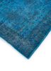 lacuna blue wool hand knotted Rug - FoldShot