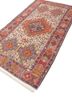 kiaan red and orange wool and silk hand knotted Rug - FoldShot