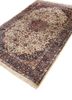 aalam blue wool hand knotted Rug - FoldShot aalam blue wool hand knotted Rug - FoldShot