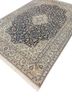 aalam gold wool and silk hand knotted Rug - FoldShot aalam gold wool and silk hand knotted Rug - FoldShot