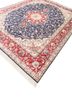 gulmarg blue silk hand knotted Rug - FoldShot gulmarg blue silk hand knotted Rug - FoldShot