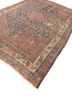 aalam pink and purple wool hand knotted Rug - FoldShot aalam pink and purple wool hand knotted Rug - FoldShot