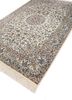 aalam beige and brown wool hand knotted Rug - FoldShot aalam beige and brown wool hand knotted Rug - FoldShot