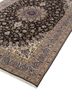 aalam ivory wool and silk hand knotted Rug - FoldShot aalam ivory wool and silk hand knotted Rug - FoldShot