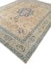 aalam green wool hand knotted Rug - FoldShot aalam green wool hand knotted Rug - FoldShot