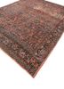 aalam grey and black wool hand knotted Rug - FoldShot