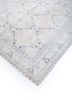 vintage ivory wool hand knotted Rug - FoldShot