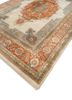 aalam red and orange wool hand knotted Rug - FoldShot