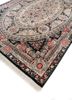 aalam grey and black wool hand knotted Rug - FoldShot