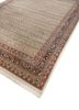 aalam blue wool hand knotted Rug - FoldShot aalam blue wool hand knotted Rug - FoldShot