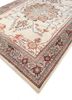 aalam beige and brown wool hand knotted Rug - FoldShot aalam beige and brown wool hand knotted Rug - FoldShot