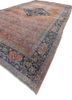 aalam blue wool hand knotted Rug - FoldShot