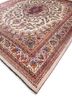 aalam red and orange wool hand knotted Rug - FoldShot aalam red and orange wool hand knotted Rug - FoldShot