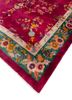 aalam red and orange wool hand knotted Rug - FoldShot aalam red and orange wool hand knotted Rug - FoldShot
