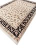 aurora beige and brown wool hand knotted Rug - FoldShot aurora beige and brown wool hand knotted Rug - FoldShot