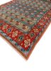 aalam blue wool hand knotted Rug - FoldShot aalam blue wool hand knotted Rug - FoldShot