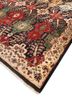 aalam red and orange wool hand knotted Rug - FoldShot aalam red and orange wool hand knotted Rug - FoldShot