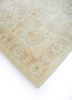 aalam beige and brown wool hand knotted Rug - FoldShot aalam beige and brown wool hand knotted Rug - FoldShot