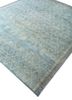 zuri blue wool hand knotted Rug - FoldShot zuri blue wool hand knotted Rug - FoldShot