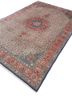 aalam green wool hand knotted Rug - FoldShot aalam green wool hand knotted Rug - FoldShot