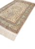 gulmarg green silk hand knotted Rug - FoldShot