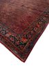 aalam blue wool hand knotted Rug - FoldShot aalam blue wool hand knotted Rug - FoldShot