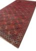 aalam red and orange wool hand knotted Rug - FoldShot aalam red and orange wool hand knotted Rug - FoldShot