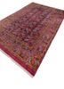 aalam blue wool hand knotted Rug - FoldShot aalam blue wool hand knotted Rug - FoldShot
