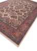 aalam pink and purple wool hand knotted Rug - FoldShot aalam pink and purple wool hand knotted Rug - FoldShot
